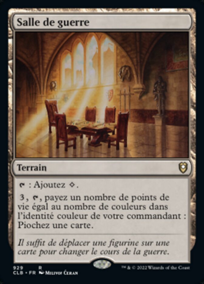 Salle de guerre — Commander Legends: Battle for Baldur's Gate 929/936