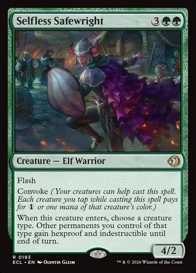 Selfless Safewright — Lorwyn Eclipsed 193/408