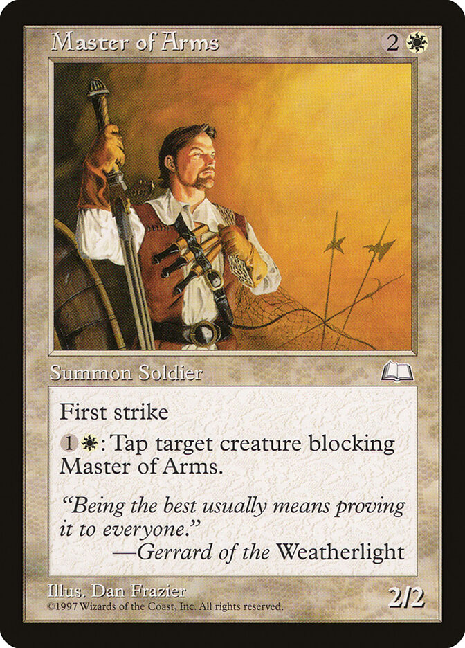 Master of Arms — Weatherlight 20/167