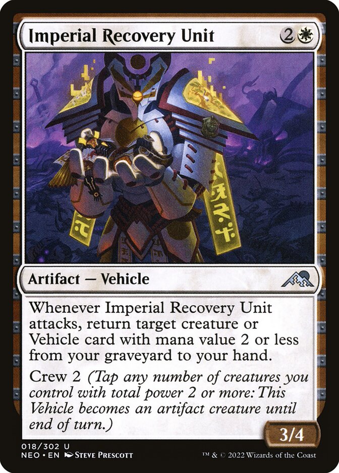 Imperial Recovery Unit — Kamigawa: Neon Dynasty 18/531