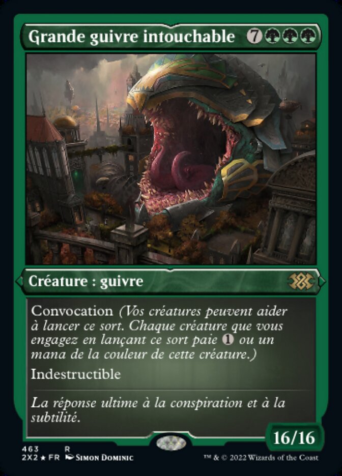 Grande guivre intouchable — Double Masters 2022 463/579
