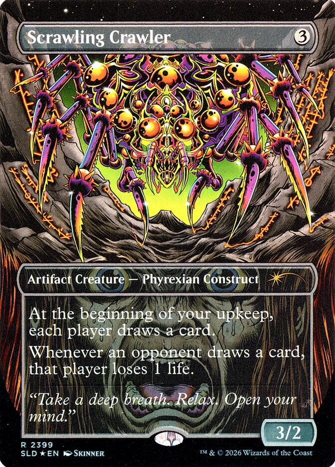 Scrawling Crawler — Secret Lair Drop 2399/2754