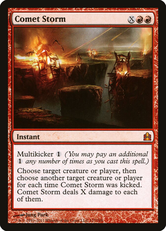 Comet Storm — Commander 2011 117/318