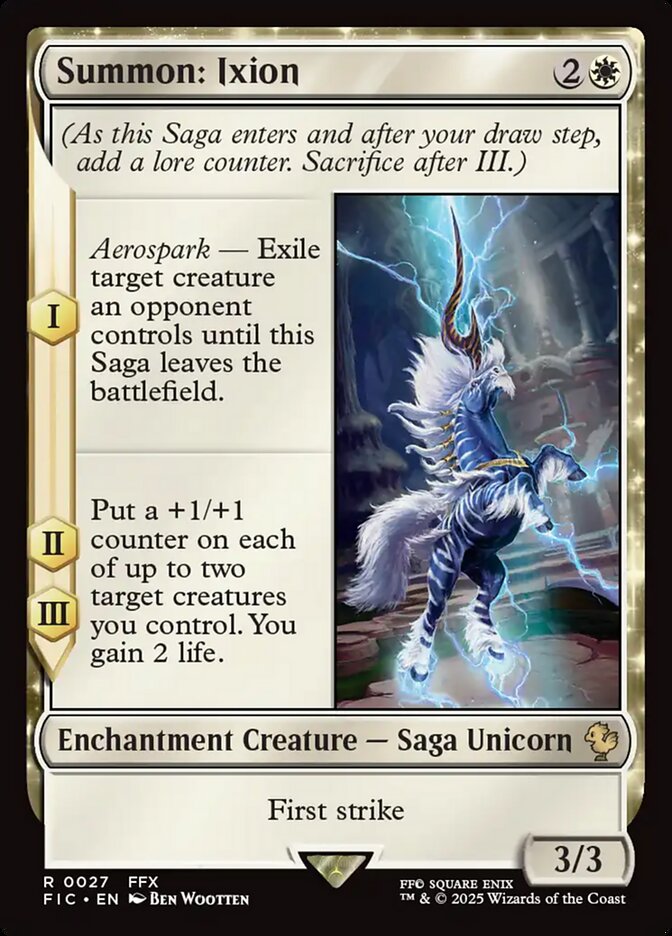 Summon: Ixion — Final Fantasy Commander 27/486