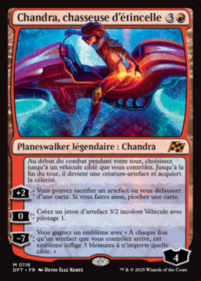 Chandra, chasseuse d'étincelle — Aetherdrift 116/553