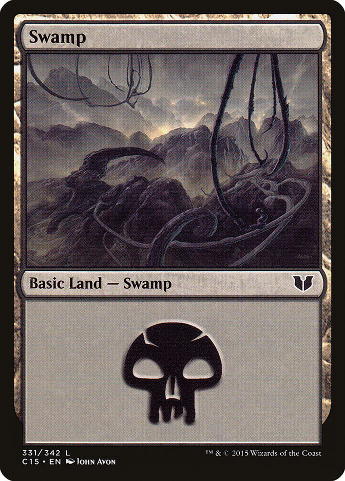 Swamp — Commander 2015 331/342