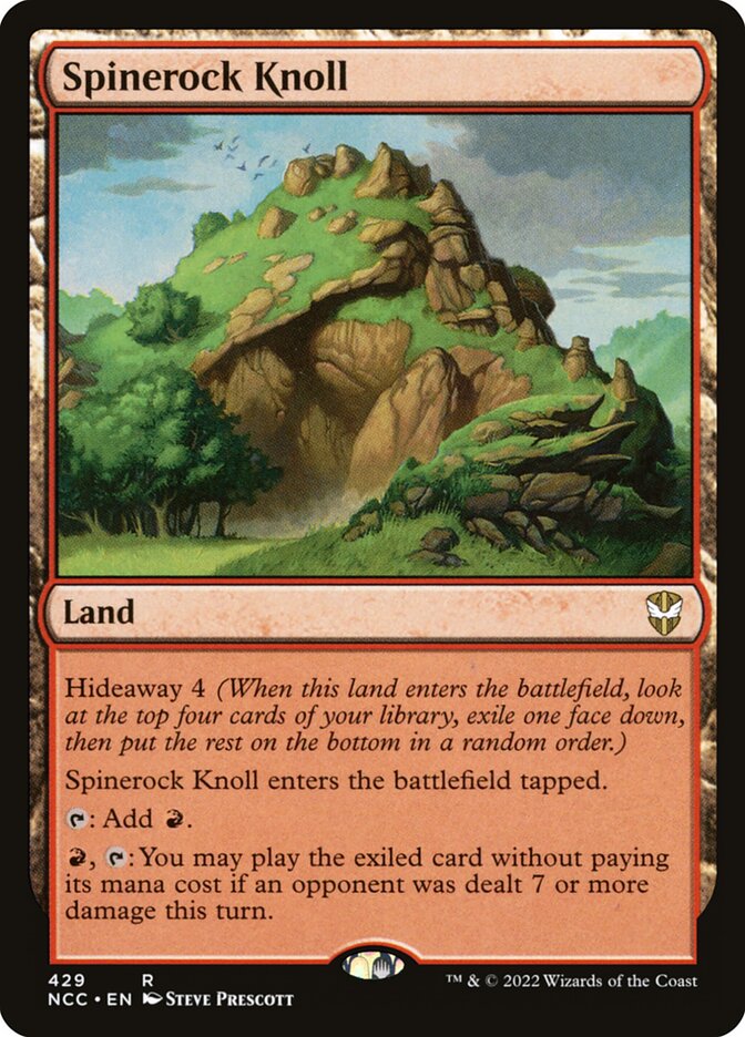 Spinerock Knoll — New Capenna Commander 429/447