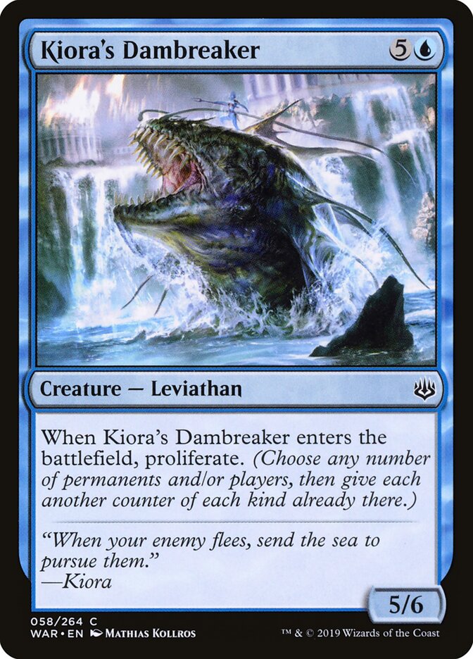 Kiora's Dambreaker — War of the Spark 58/312