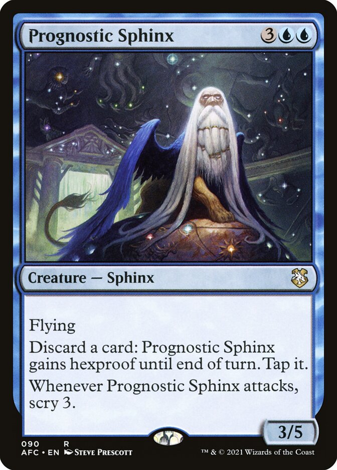 Sphinx des auspices — Forgotten Realms Commander 90/331