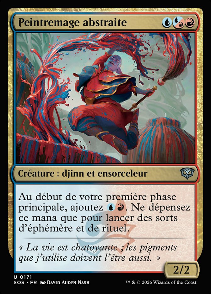 Peintremage abstraite — Secrets of Strixhaven 171/368