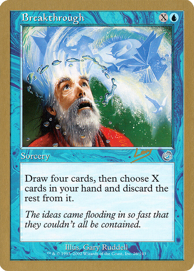 Breakthrough — World Championship Decks 2002 rl26/153