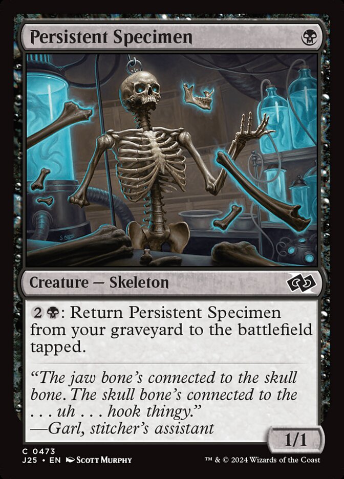 Persistent Specimen — Foundations Jumpstart 473/779