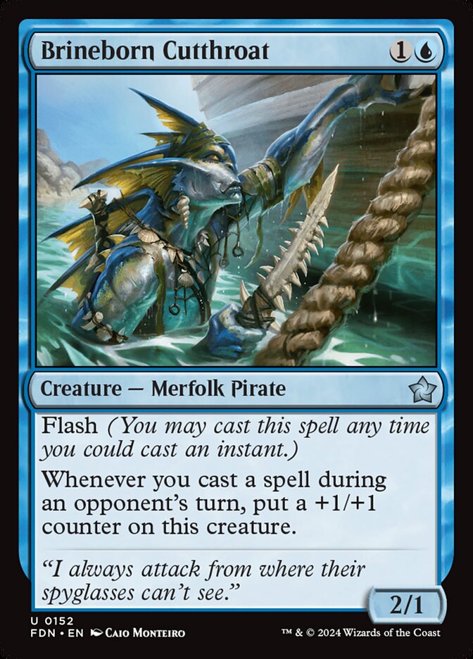 Brineborn Cutthroat — Foundations 152/771