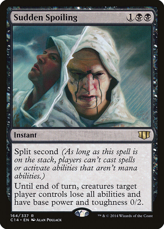Sudden Spoiling — Commander 2014 164/337