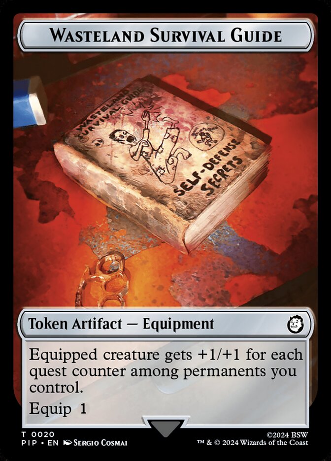 Wasteland Survival Guide — Fallout Tokens 20/22