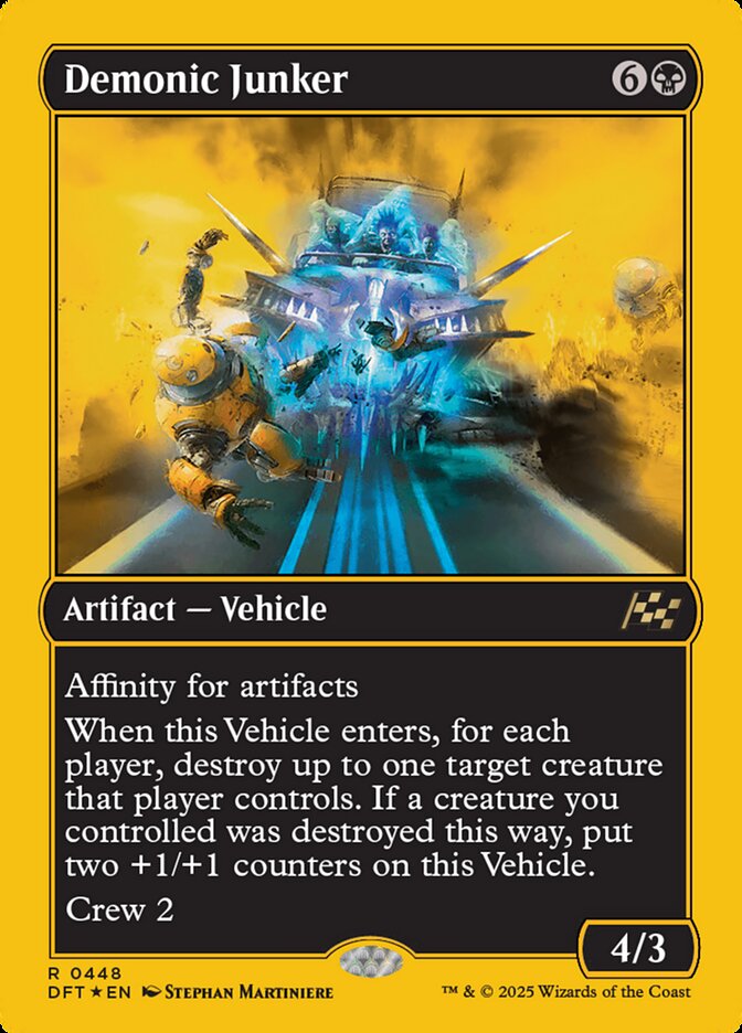 Épave démoniaque — Aetherdrift 448/553