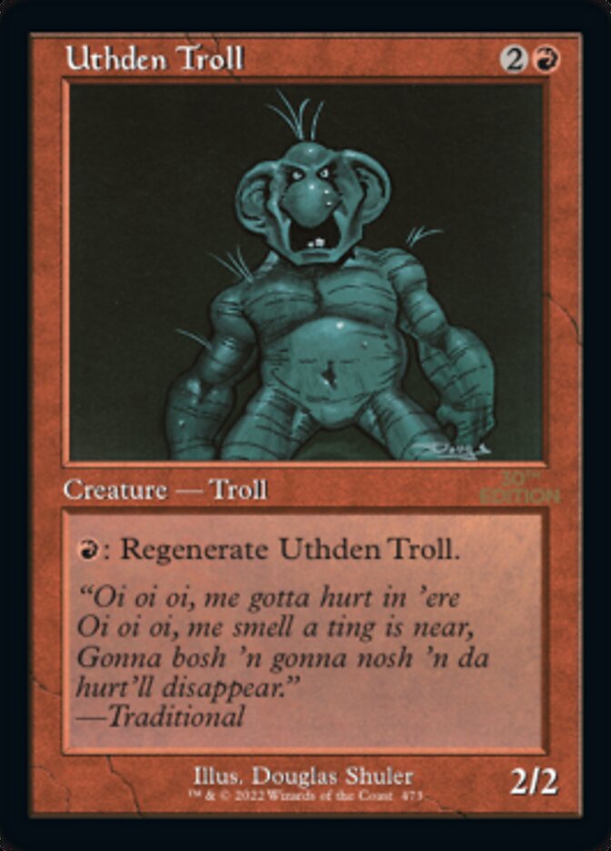 Uthden Troll — 30th Anniversary Edition 473/594