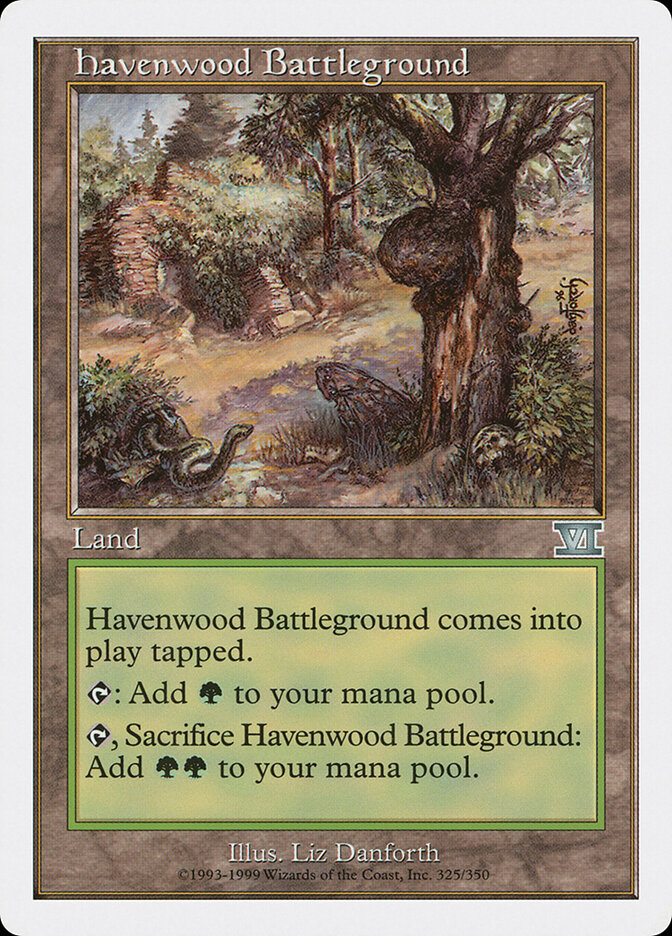 Havenwood Battleground — Classic Sixth Edition 325/351