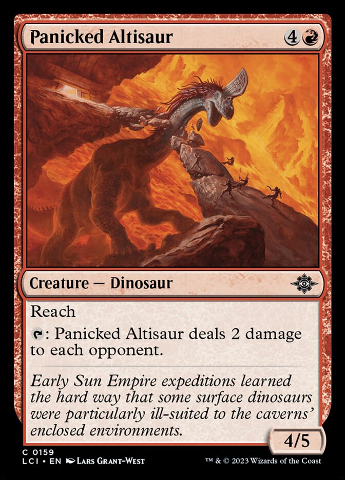 Altisaure paniqué — The Lost Caverns of Ixalan 159/416