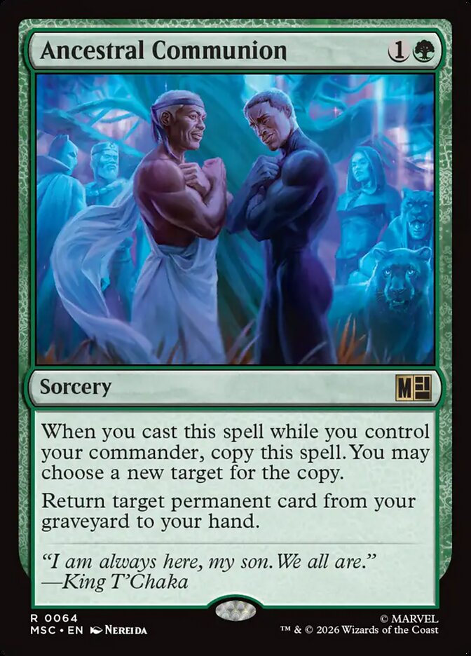 Ancestral Communion — Marvel Super Heroes Commander 64/866