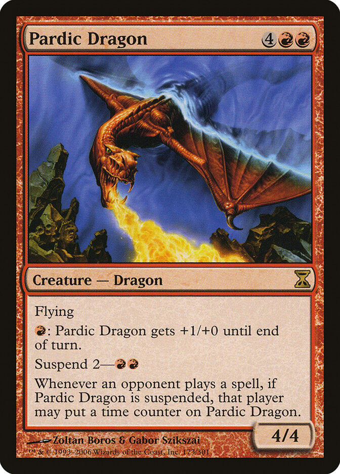 Pardic Dragon — Time Spiral 173/301
