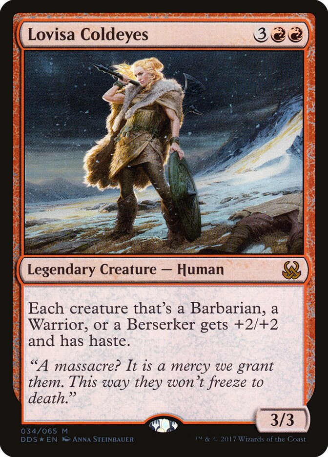 Lovisa Coldeyes — Duel Decks: Mind vs. Might 34/65