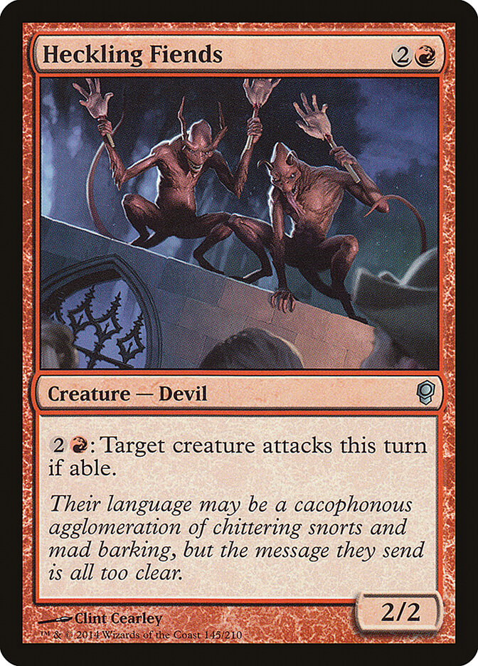 Heckling Fiends — Conspiracy 145/210