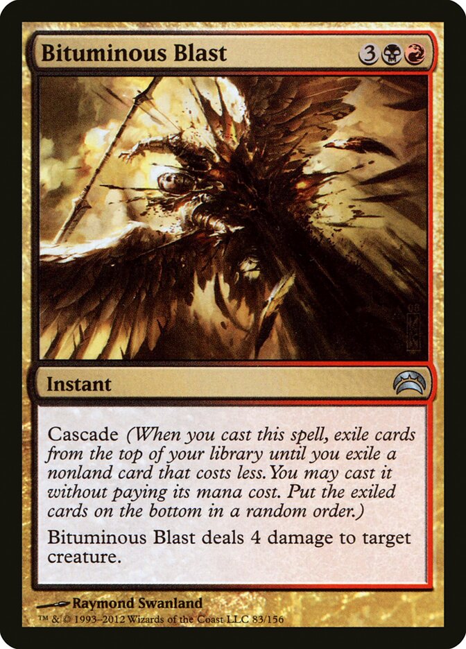 Bituminous Blast — Planechase 2012 83/156