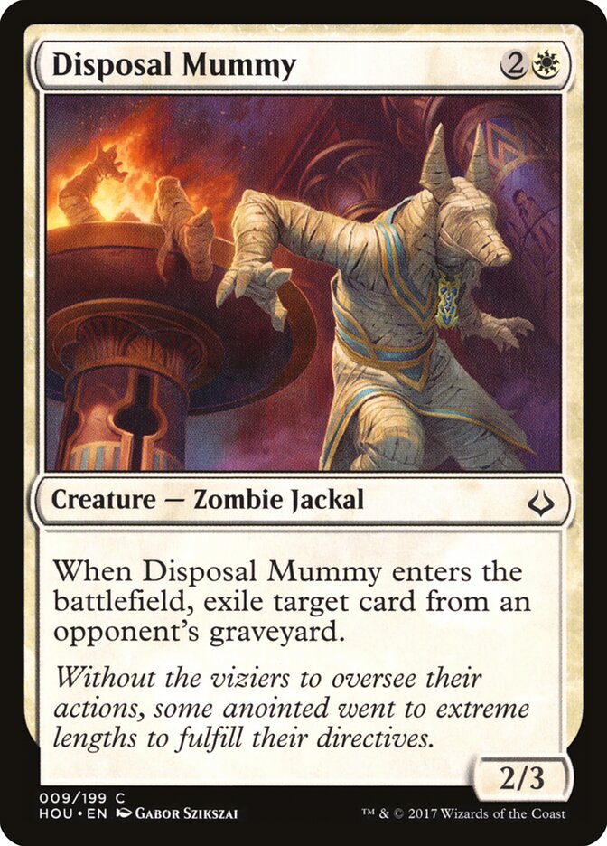 Disposal Mummy — Hour of Devastation 9/209