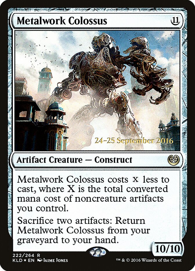 Metalwork Colossus — Kaladesh Promos 222s/83