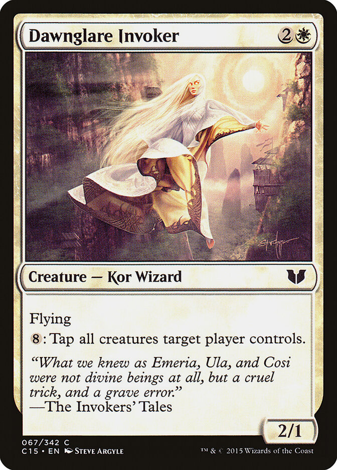 Dawnglare Invoker — Commander 2015 67/342