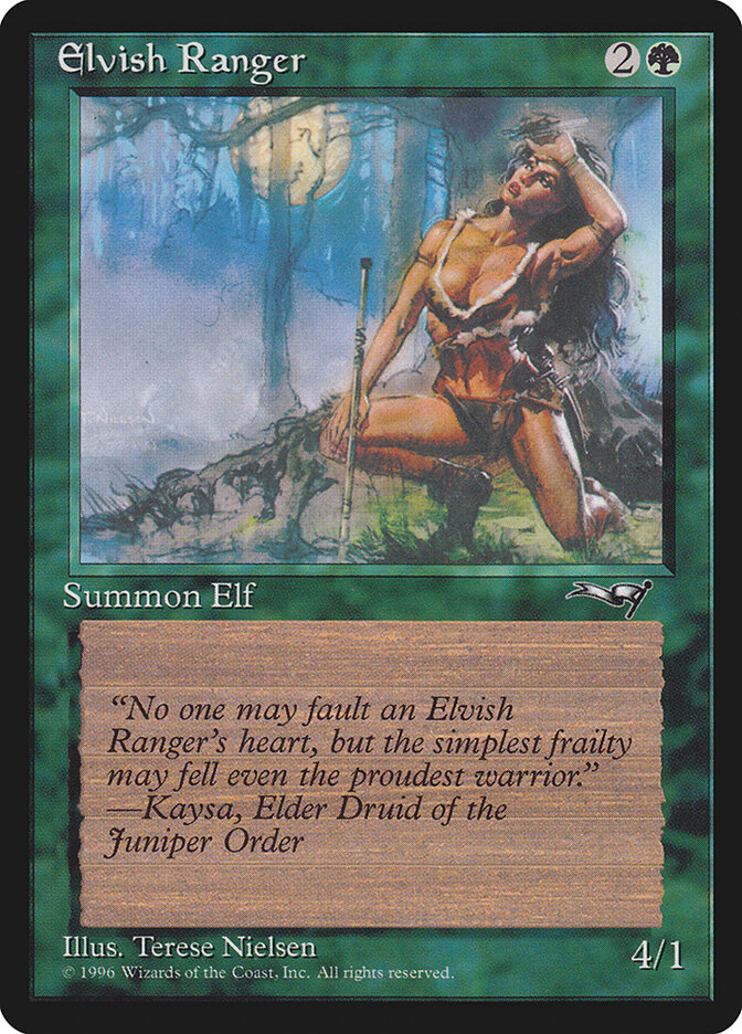 Elvish Ranger — Alliances 88a/199
