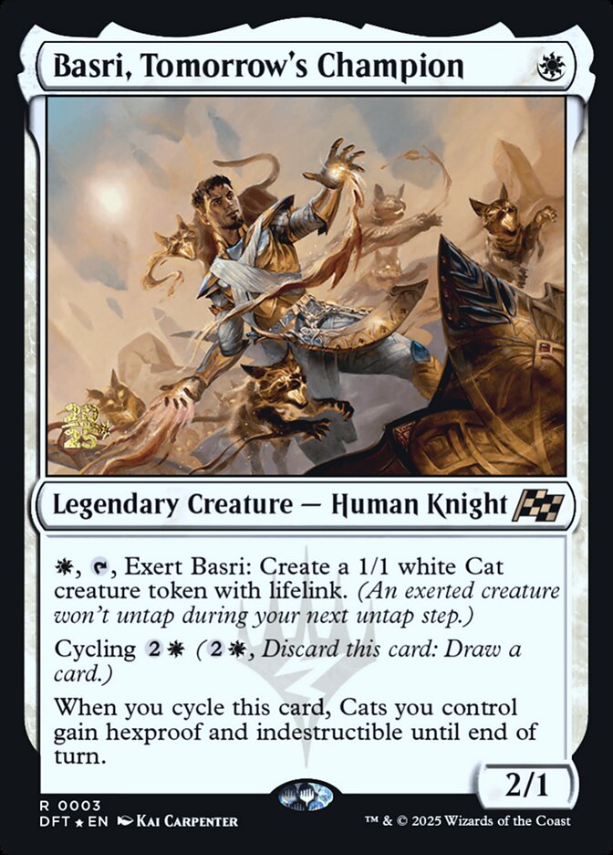 Basri, Tomorrow's Champion — Aetherdrift Promos 3s/160