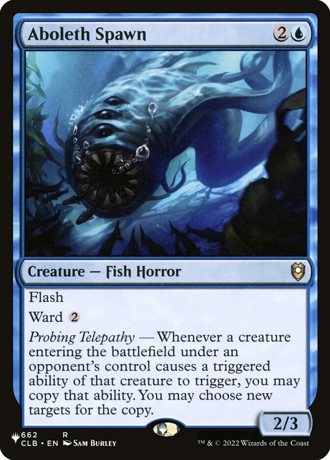 Aboleth Spawn — The List CLB-662/5581