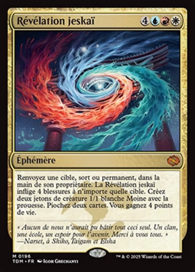 Révélation jeskaï — Tarkir: Dragonstorm 196/427