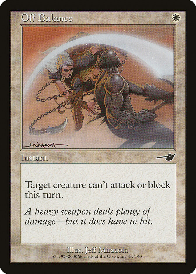 Off Balance — Nemesis 15/143