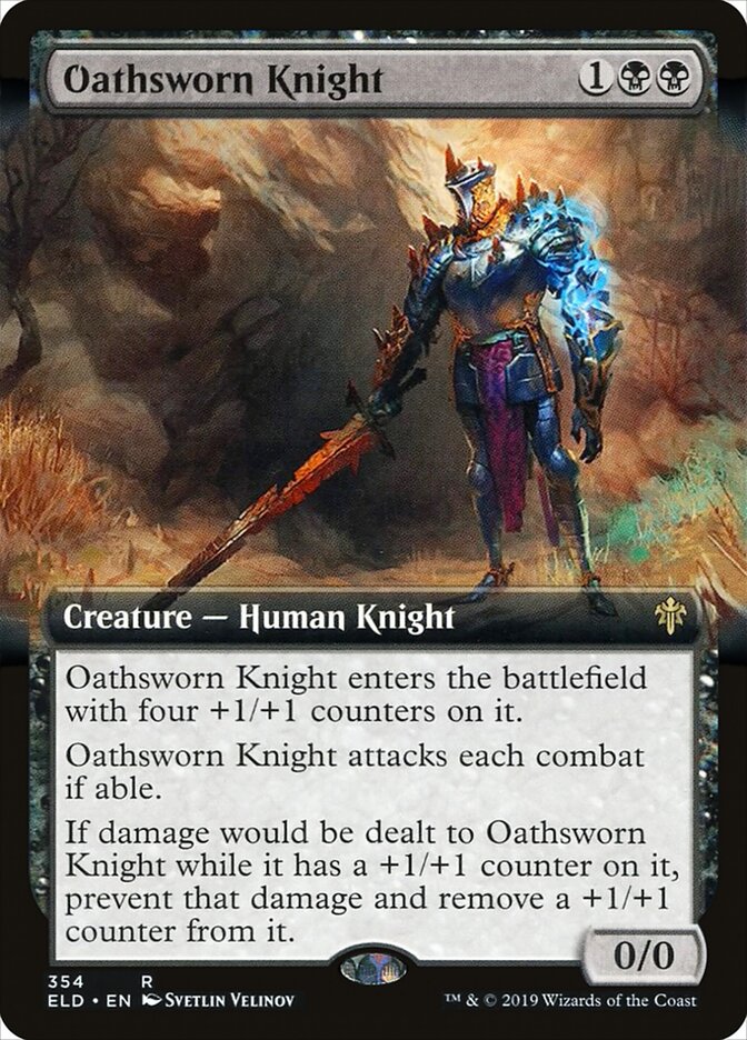 Oathsworn Knight — Throne of Eldraine 354/398