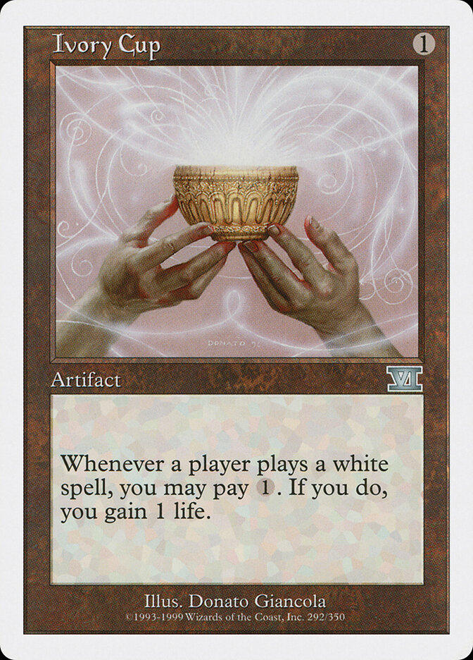 Ivory Cup — Classic Sixth Edition 292/351