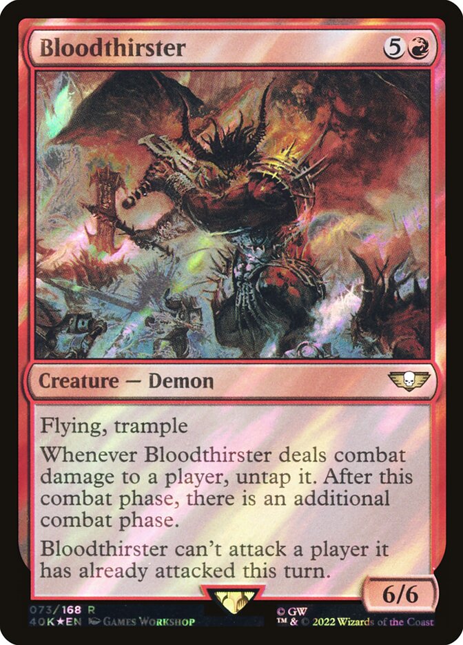 Bloodthirster — Warhammer 40,000 Commander 73★/617