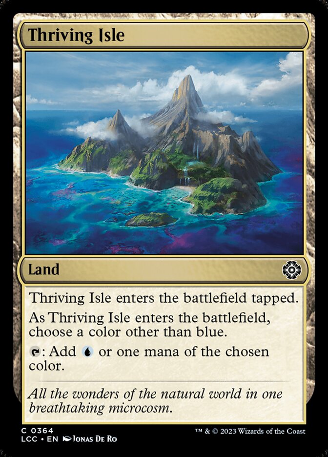 Thriving Isle — The Lost Caverns of Ixalan Commander 364/370