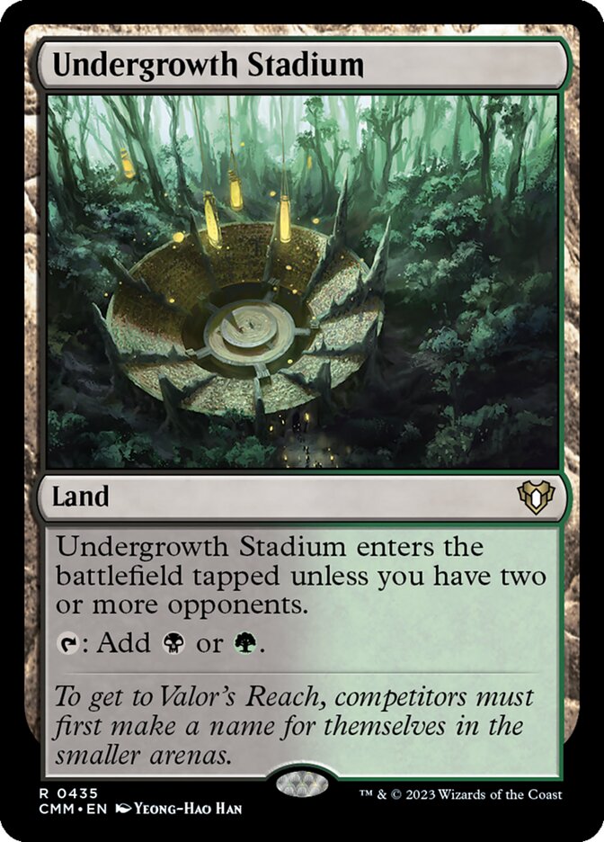 Undergrowth Stadium — Commander Masters 435/1067