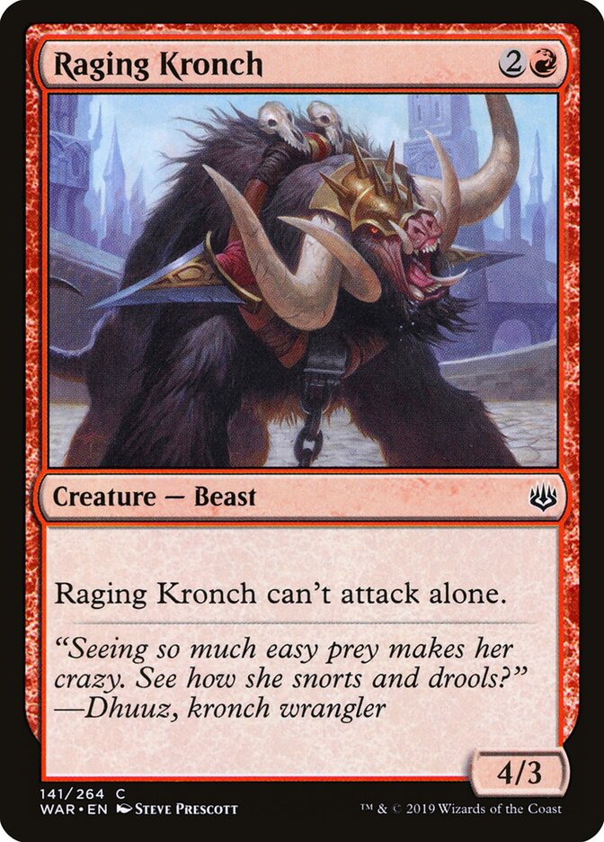 Raging Kronch — War of the Spark 141/312