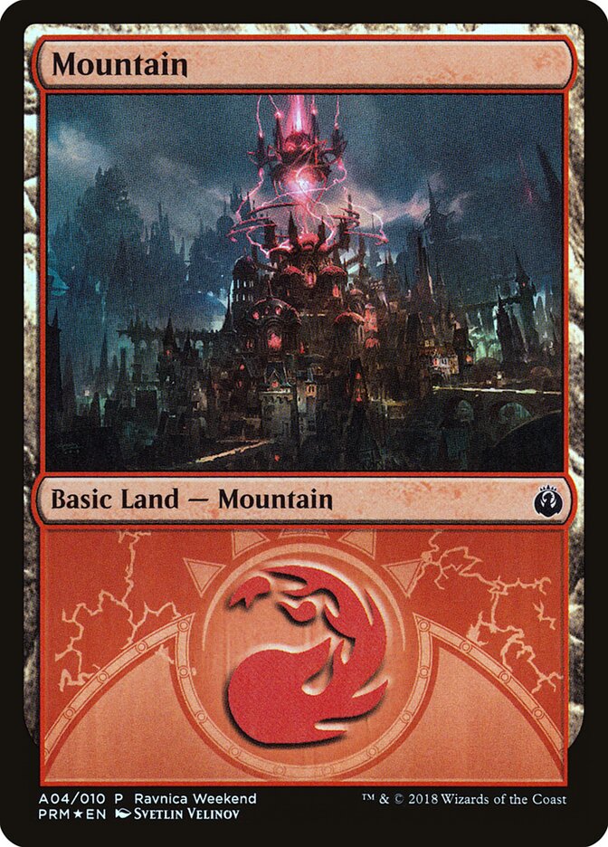 Mountain — GRN Ravnica Weekend A04/10