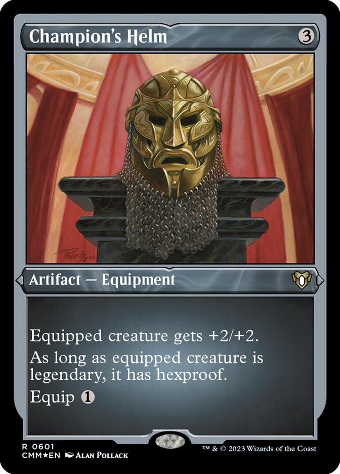 Champion's Helm — Commander Masters 601/1067