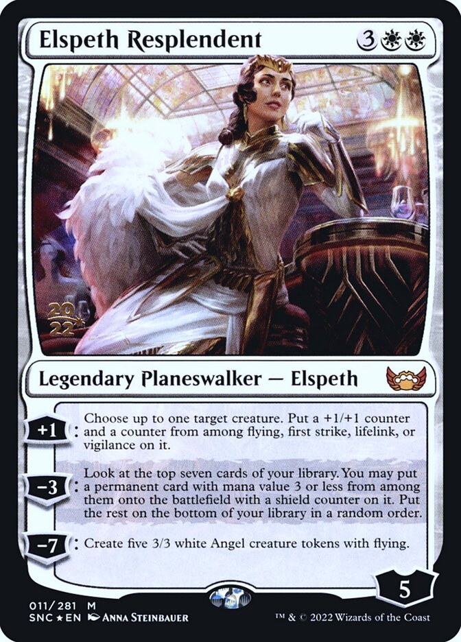 Elspeth Resplendent — Streets of New Capenna Promos 11s/161