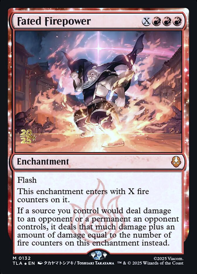 Fated Firepower — Avatar: The Last Airbender Promos 132s/80