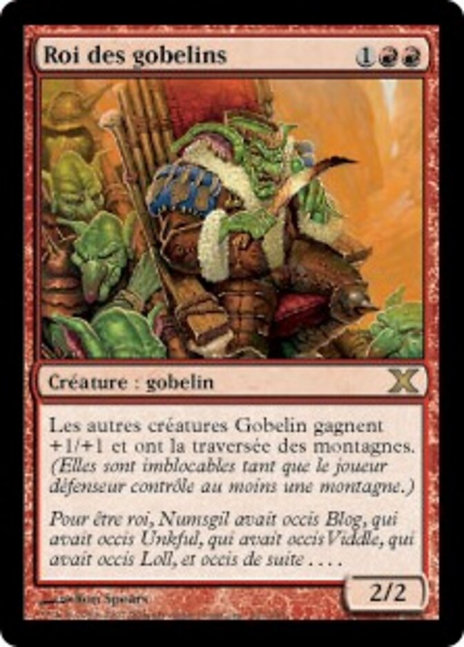Roi des gobelins — Tenth Edition 207/510