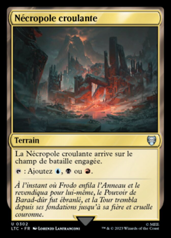 Nécropole croulante — Tales of Middle-earth Commander 302/591