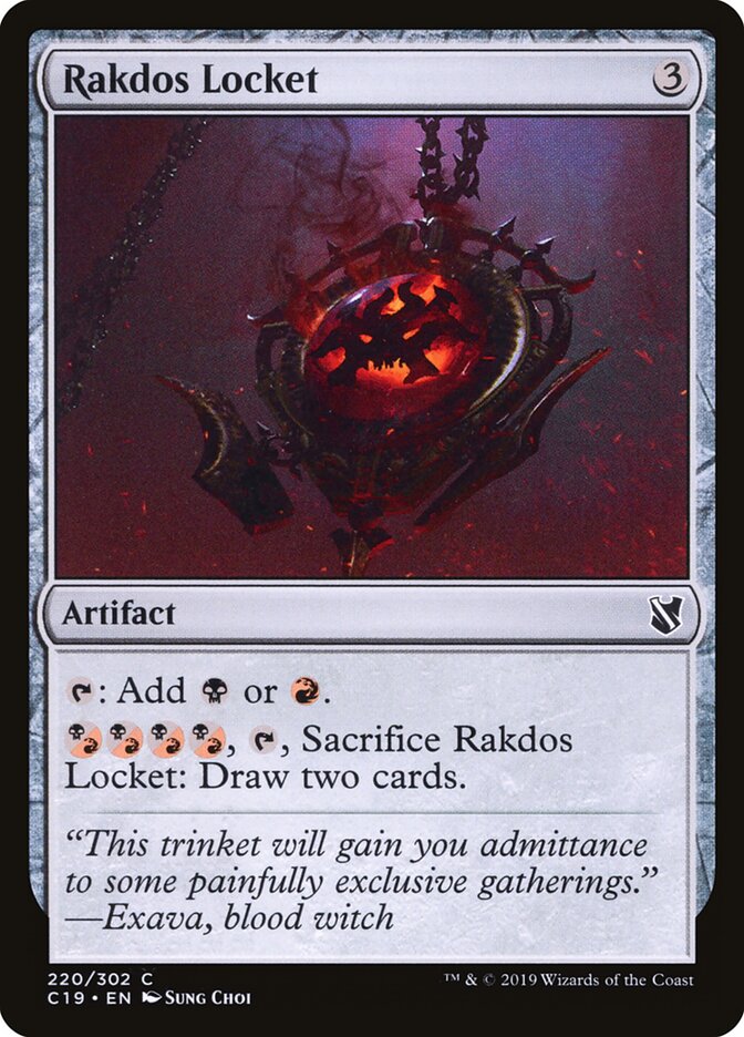 Rakdos Locket — Commander 2019 220/302