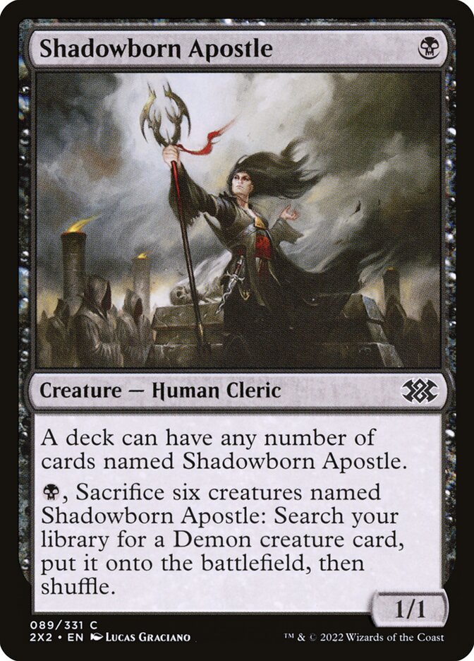 Shadowborn Apostle — Double Masters 2022 89/579